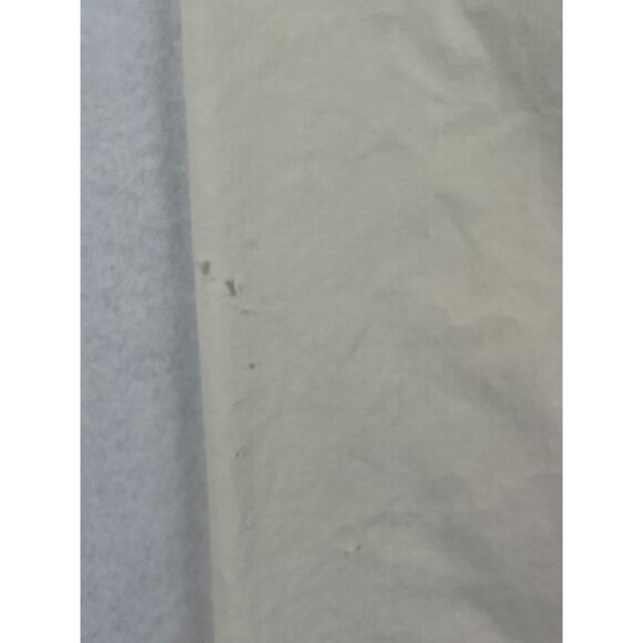 Handmade Floral Embroidered Linen Pillow Case Vintage 19"x30" Standard - Picture 8 of 9